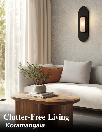 Luxury Living Room Interiors in Bangalore